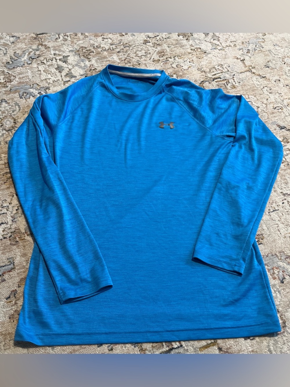 Under Armour Bright Blue Long Sleeve Performance Top